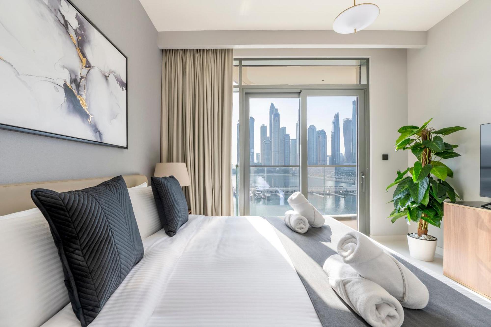Ultra Luxury Emaar Beachfront - Private Beach And Pool Dubaj Zewnętrze zdjęcie