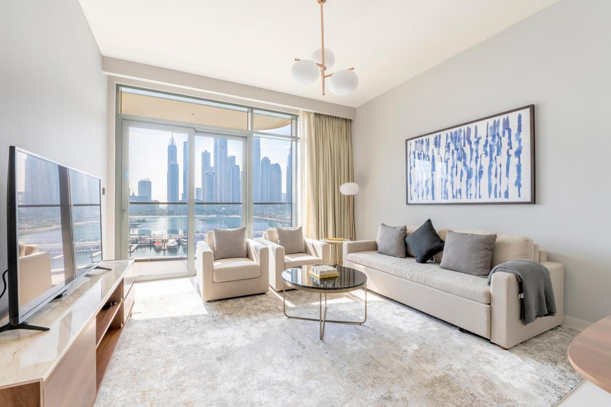 Ultra Luxury Emaar Beachfront - Private Beach And Pool Dubaj Zewnętrze zdjęcie
