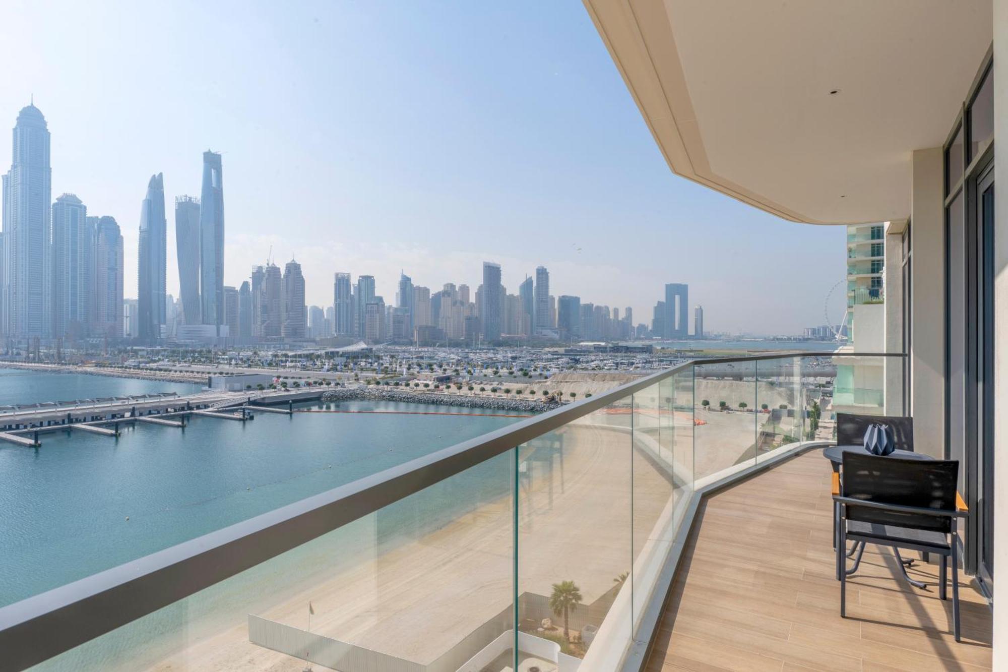 Ultra Luxury Emaar Beachfront - Private Beach And Pool Dubaj Zewnętrze zdjęcie