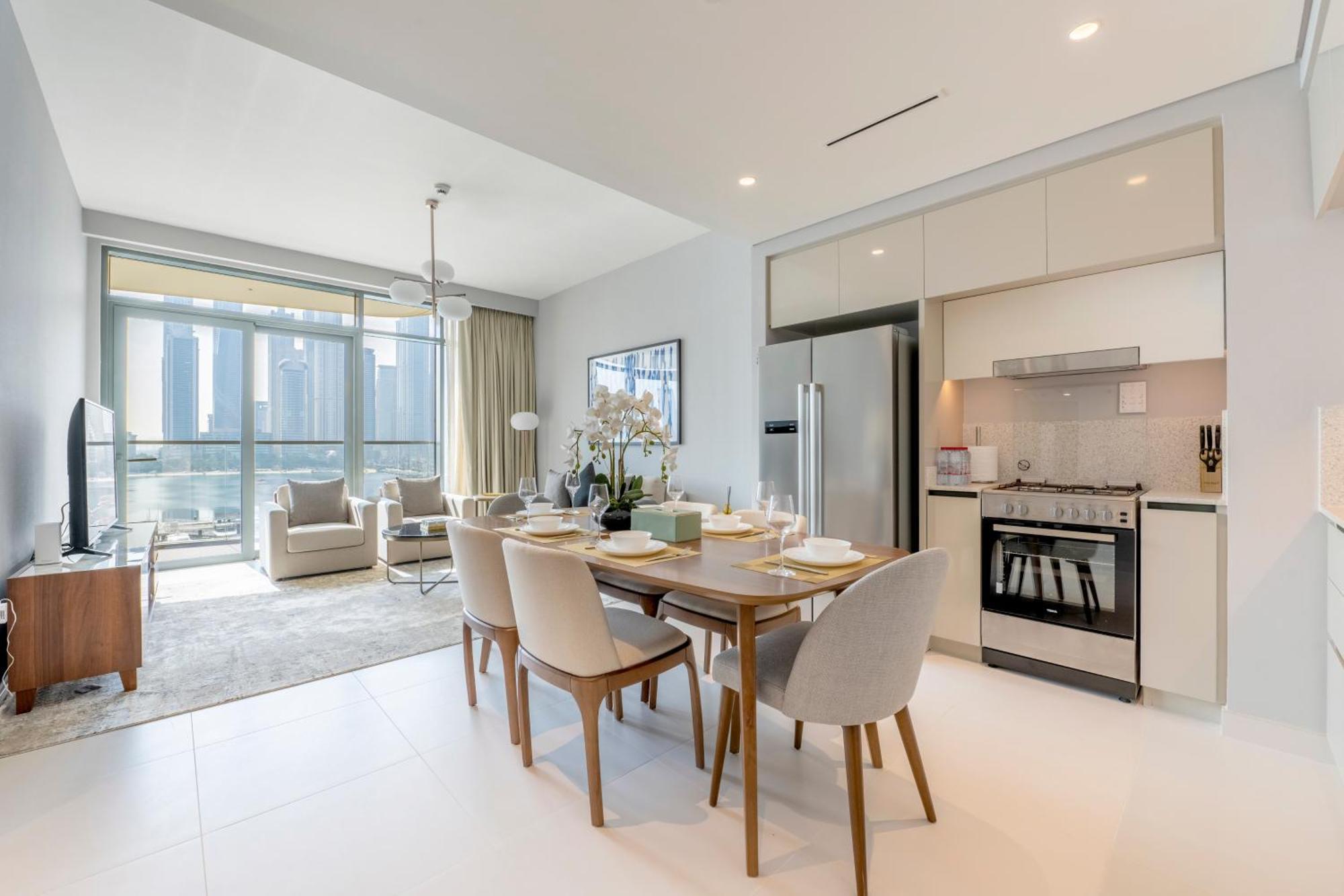 Ultra Luxury Emaar Beachfront - Private Beach And Pool Dubaj Zewnętrze zdjęcie